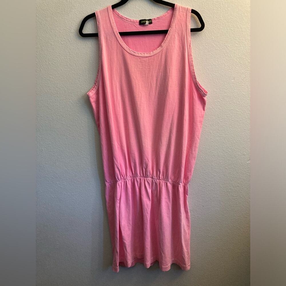 Pink Beach Lingo Swim Coverup 90s Vintage size XL USA made